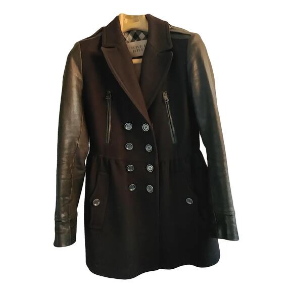 ❤️Burberry Brit Wool Peacoat❤️ - Picture 1 of 3